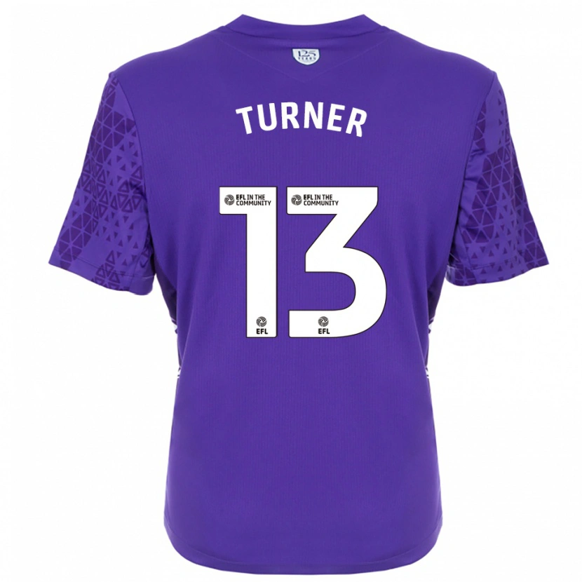 Danxen Herren Shannon Turner #13 Trikot Violett Weiß Torwarttrikot 2025/26 Österreich