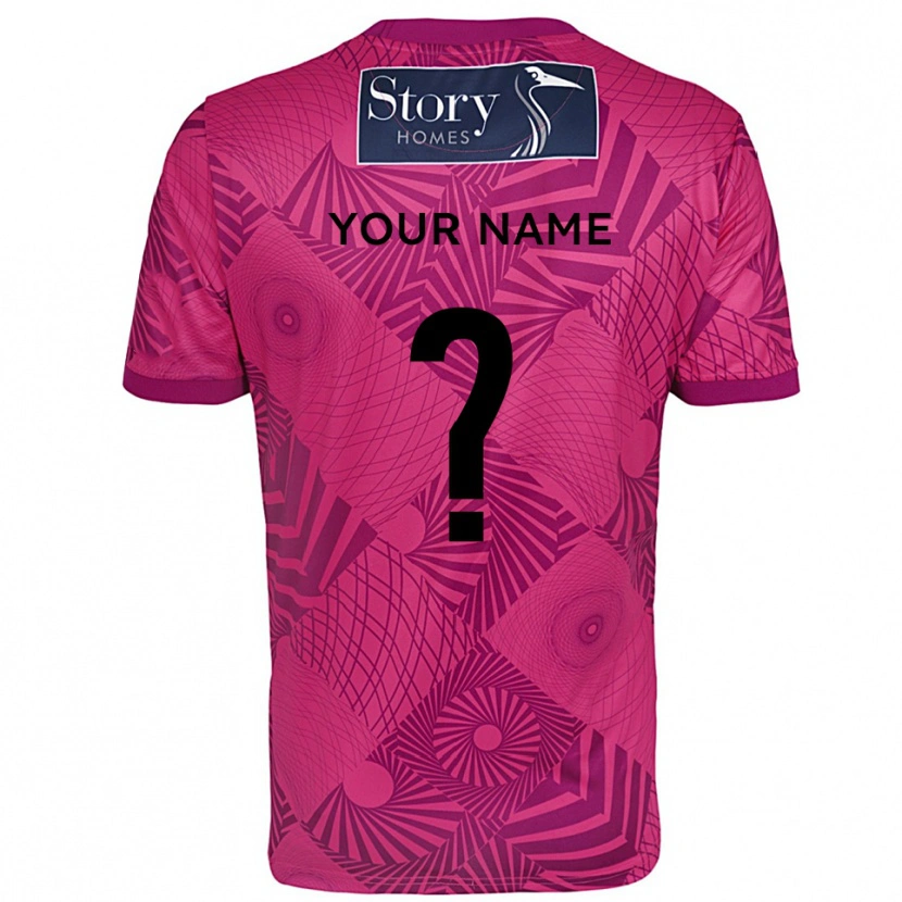 Danxen Herren Carlisle United Trikot Violett Magenta Torwarttrikot 2025/26 Österreich