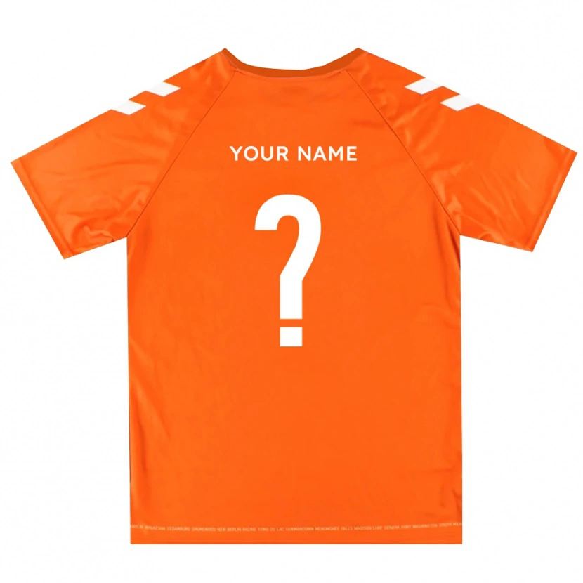 Danxen Herren York City FC Trikot Orange Weiß Torwarttrikot 2025/26 Österreich