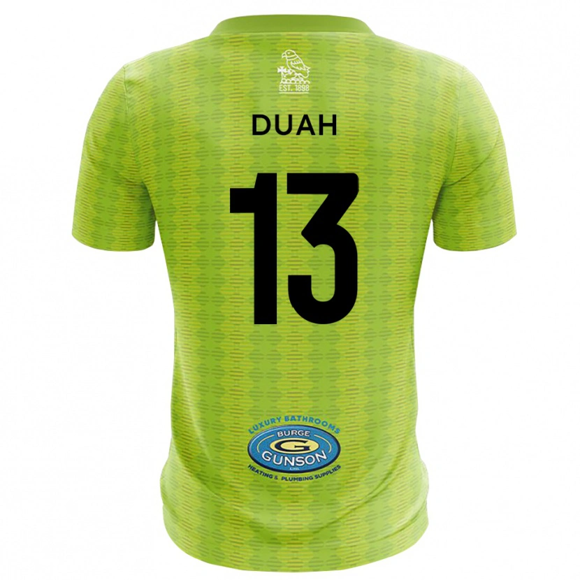Danxen Herren Enos Duah #13 Trikot Rasen Grün Torwarttrikot 2025/26 Österreich