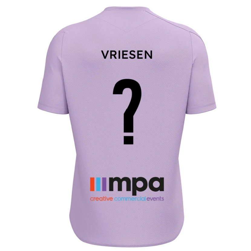 Danxen Herren Fabian Vriesen #0 Trikot Violett Schwarz Torwarttrikot 2025/26 Österreich