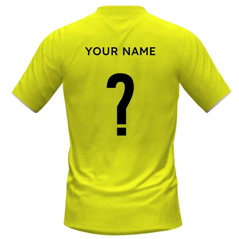 Danxen Herren Scunthorpe United Trikot Gelb Schwarz Torwarttrikot 2025/26 Österreich