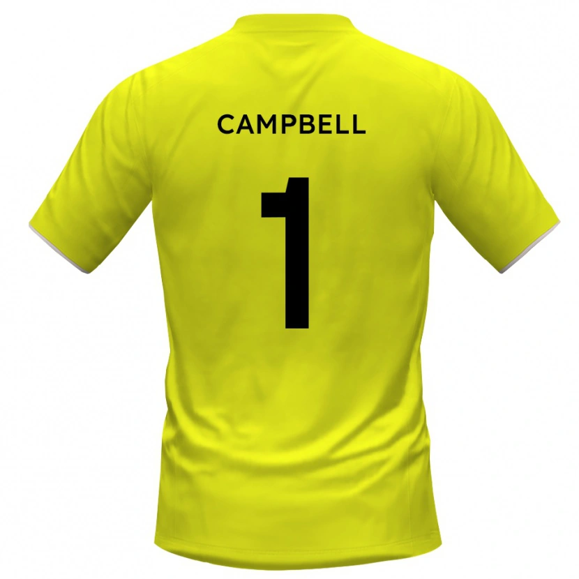 Danxen Herren Maison Campbell #1 Trikot Gelb Schwarz Torwarttrikot 2025/26 Österreich