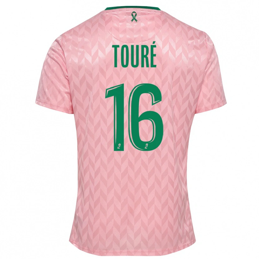 Danxen Herren Issiaka Touré #16 Trikot Pink Grün Torwarttrikot 2025/26 Österreich