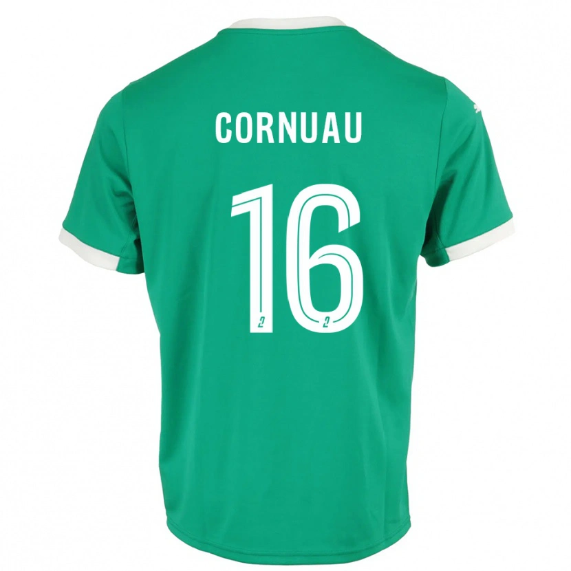 Danxen Herren Nino Cornuau #16 Trikot Grün Weiß Torwarttrikot 2025/26 Österreich