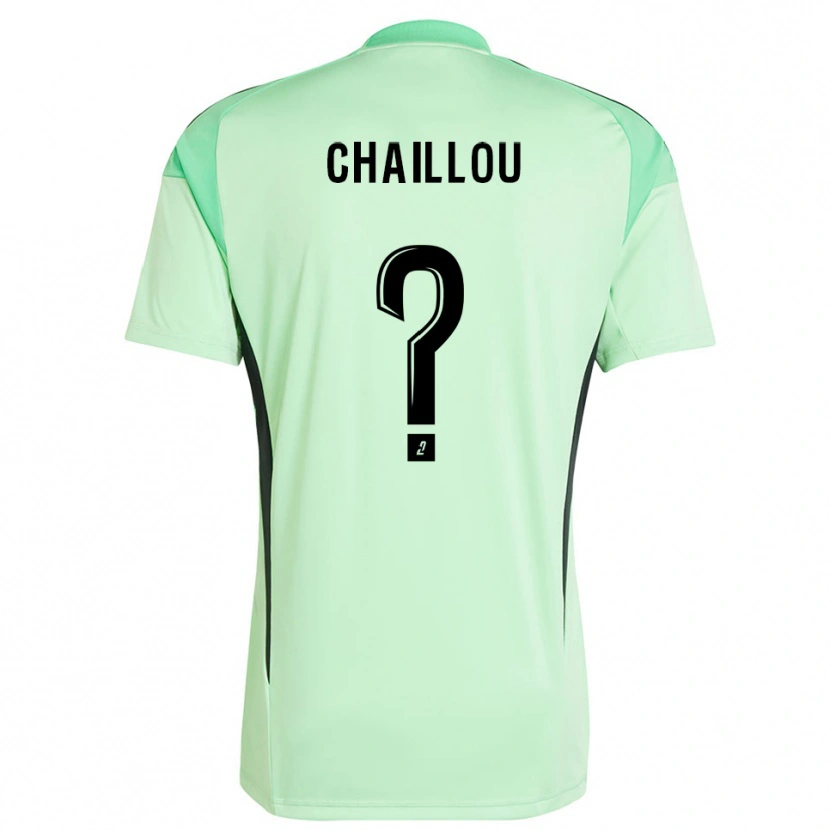 Danxen Herren Victor Chaillou #0 Trikot Hellgrün Schwarz Torwarttrikot 2025/26 Österreich