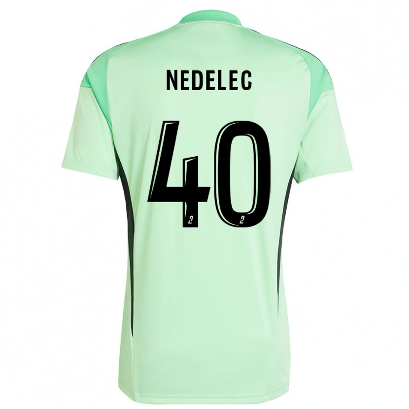 Danxen Herren Aymerick Nedelec #40 Trikot Hellgrün Schwarz Torwarttrikot 2025/26 Österreich