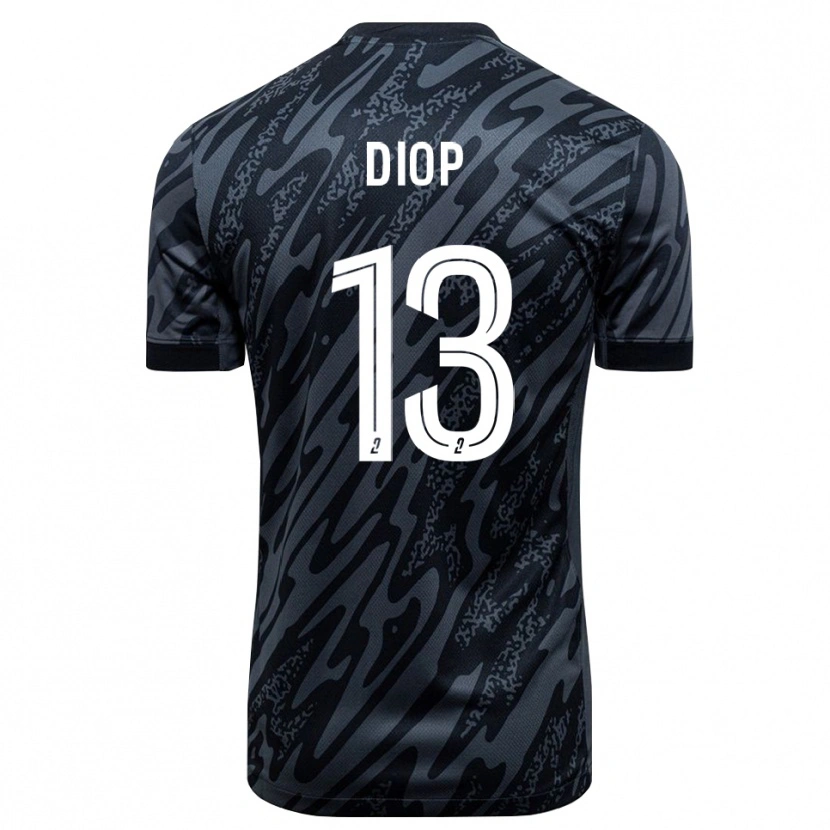 Danxen Herren Mamadou Diop #13 Trikot Grau Schwarz Torwarttrikot 2025/26 Österreich