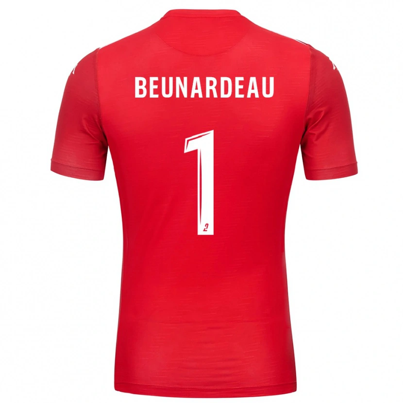 Danxen Herren Quentin Beunardeau #1 Trikot Rot Weiß Torwarttrikot 2025/26 Österreich