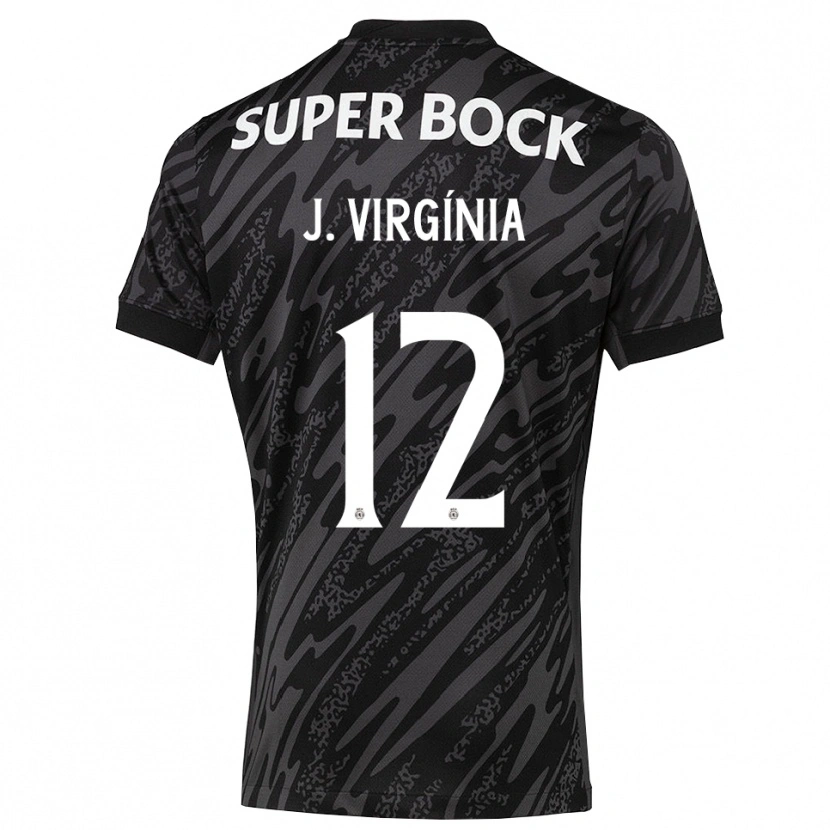 Danxen Herren João Virgínia #12 Trikot Grau Schwarz Weiß Torwarttrikot 2025/26 Österreich