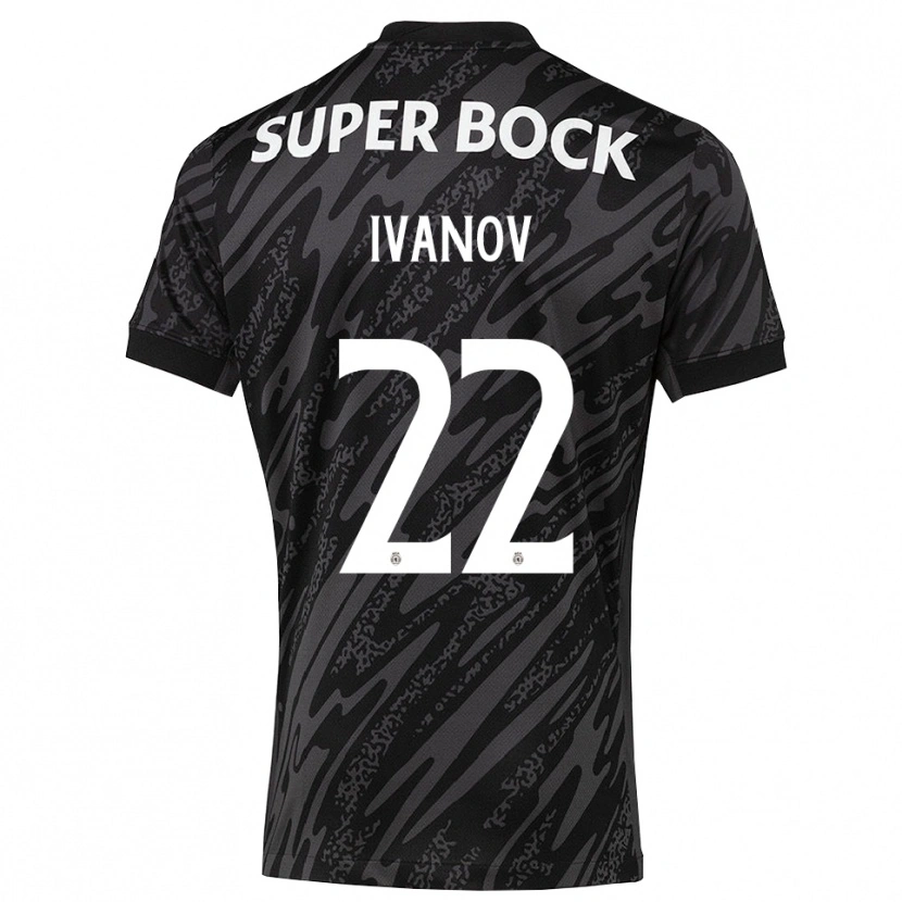 Danxen Herren David Ivanov #22 Trikot Grau Schwarz Weiß Torwarttrikot 2025/26 Österreich