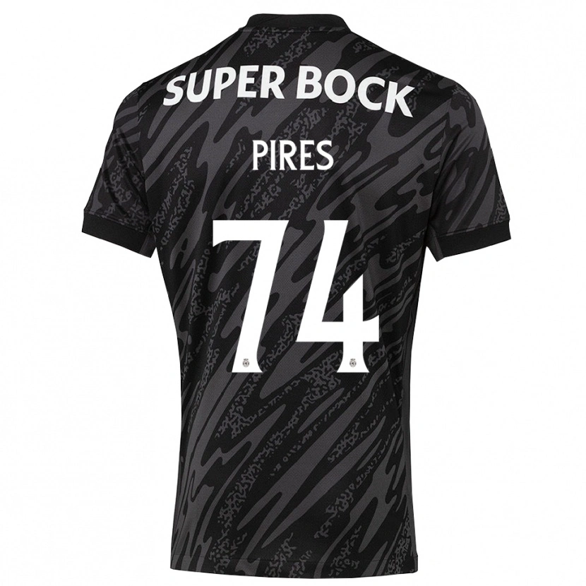 Danxen Herren Guilherme Pires #74 Trikot Grau Schwarz Weiß Torwarttrikot 2025/26 Österreich