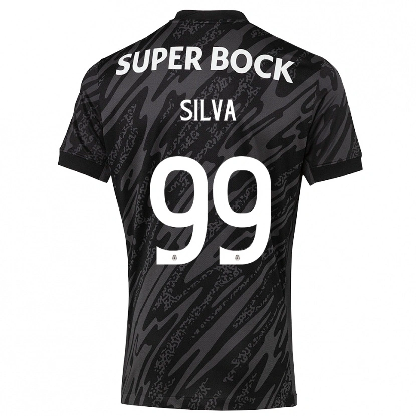 Danxen Herren Francisco Silva #99 Trikot Grau Schwarz Weiß Torwarttrikot 2025/26 Österreich