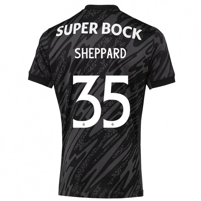 Danxen Herren Catriona Sheppard #35 Trikot Grau Schwarz Weiß Torwarttrikot 2025/26 Österreich