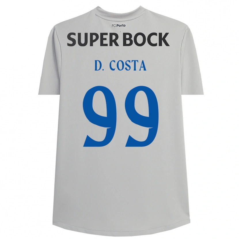 Danxen Herren Diogo Costa #99 Trikot Hellgrau Schwarz Torwarttrikot 2025/26 Österreich