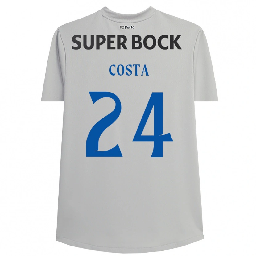 Danxen Herren João Costa #24 Trikot Hellgrau Schwarz Torwarttrikot 2025/26 Österreich