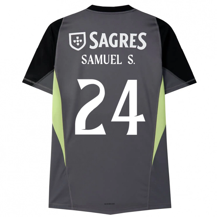 Danxen Herren Samuel Soares #24 Trikot Dunkelgrau Schwarz Torwarttrikot 2025/26 Österreich