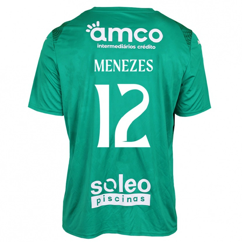 Danxen Herren Gabriel Menezes #12 Trikot Grün Weiß Torwarttrikot 2025/26 Österreich