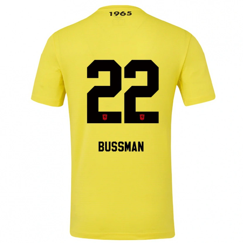 Danxen Herren Fiene Bussman #22 Trikot Gelb Schwarz Torwarttrikot 2025/26 Österreich