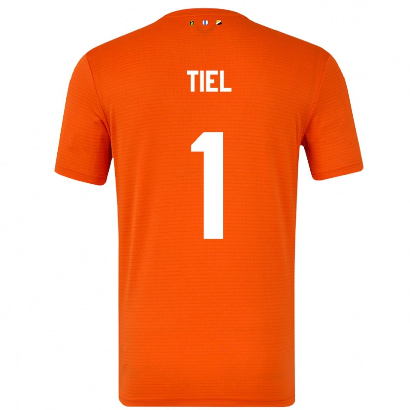 Danxen Herren Mick Tiel #1 Trikot Orange Schwarz Torwarttrikot 2025/26 Österreich