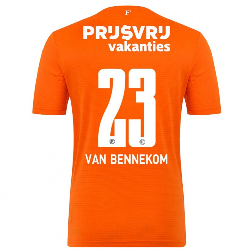 Danxen Herren Duron van Bennekom #23 Trikot Orange Schwarz Torwarttrikot 2025/26 Österreich