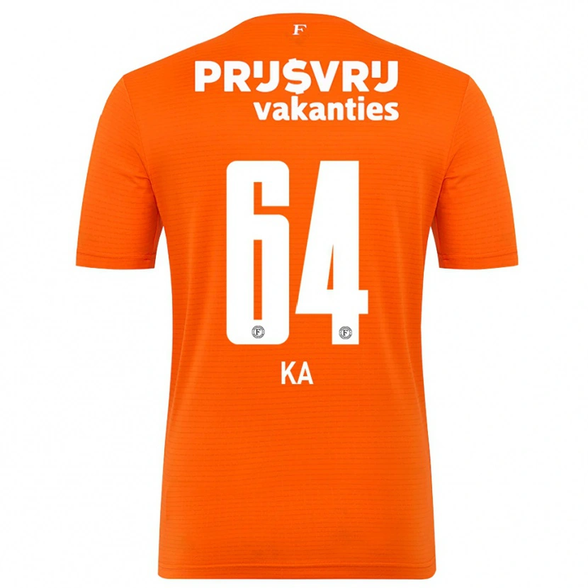 Danxen Herren Ismail Ka #64 Trikot Orange Schwarz Torwarttrikot 2025/26 Österreich