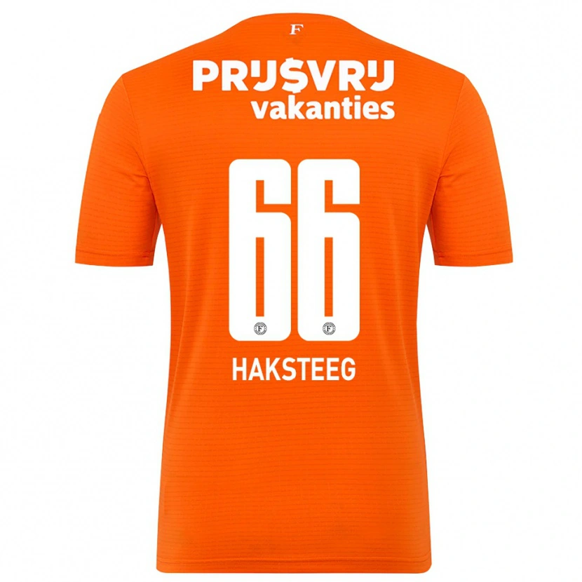 Danxen Herren Tim Haksteeg #66 Trikot Orange Schwarz Torwarttrikot 2025/26 Österreich