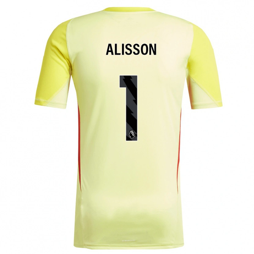 Danxen Herren Alisson #1 Trikot Gelb Rot Torwarttrikot 2025/26 Österreich