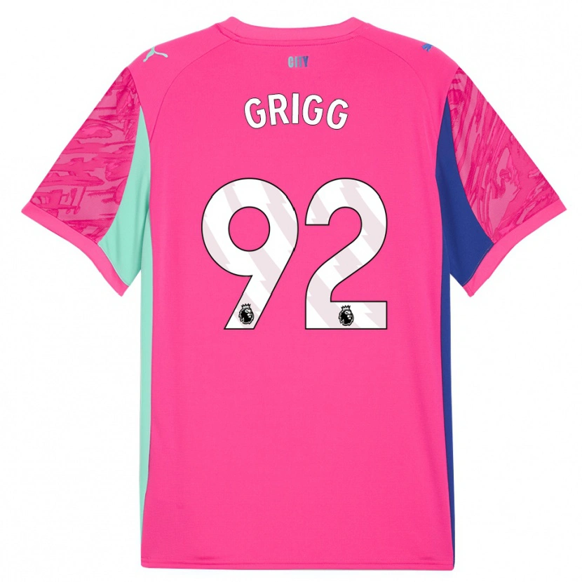 Danxen Herren Finley Grigg #92 Trikot Rosenrosa Torwarttrikot 2025/26 Österreich