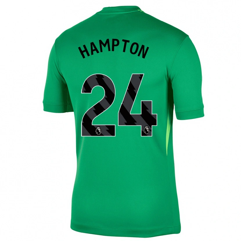 Danxen Herren Hannah Hampton #24 Trikot Grün Schwarz Torwarttrikot 2025/26 Österreich