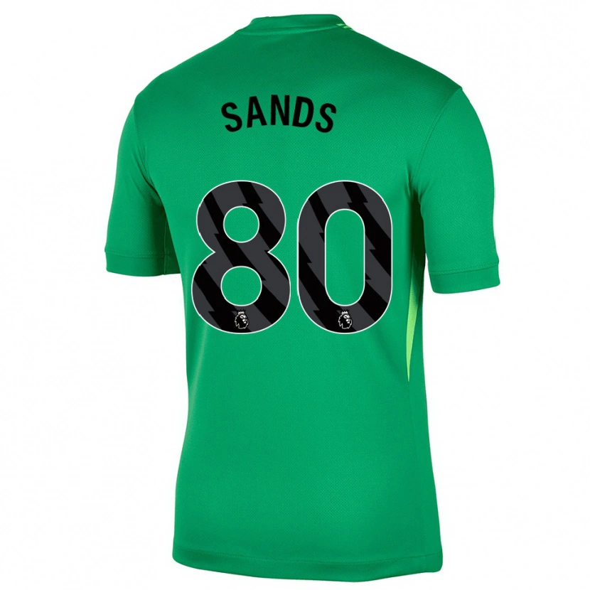 Danxen Herren Hudson Sands #80 Trikot Grün Schwarz Torwarttrikot 2025/26 Österreich