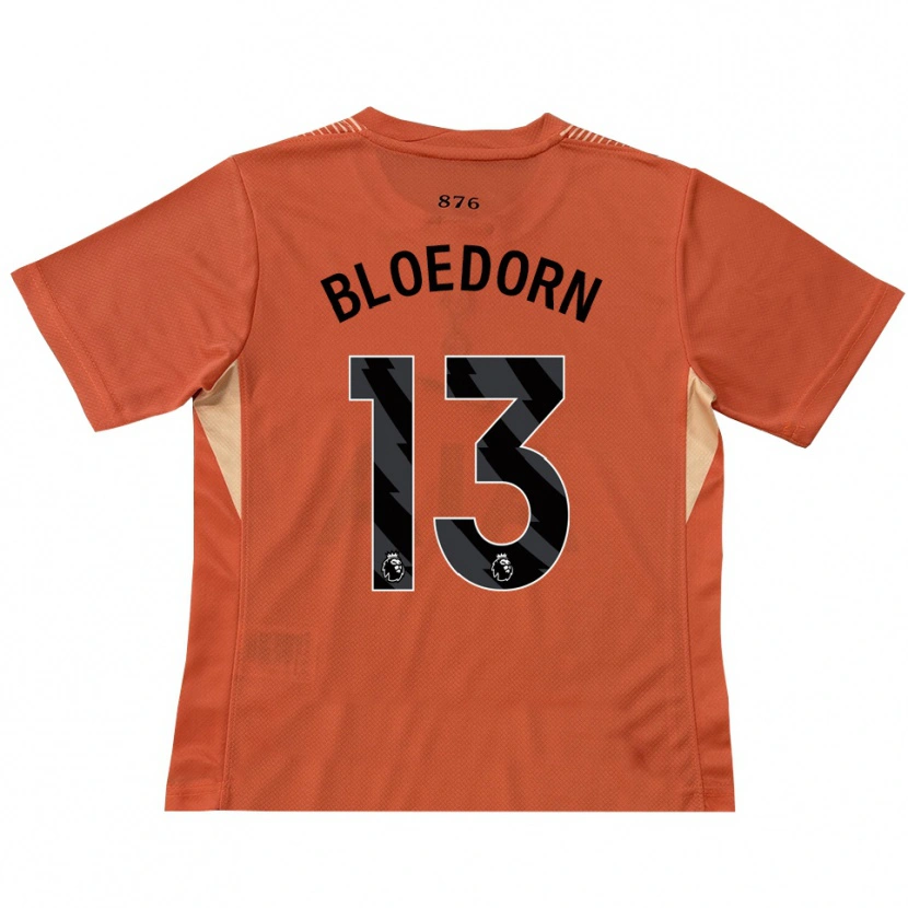 Danxen Herren Carey Bloedorn #13 Trikot Orange Schwarz Torwarttrikot 2025/26 Österreich