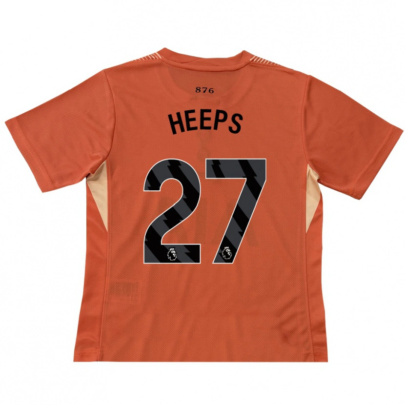 Danxen Herren Eleanor Heeps #27 Trikot Orange Schwarz Torwarttrikot 2025/26 Österreich