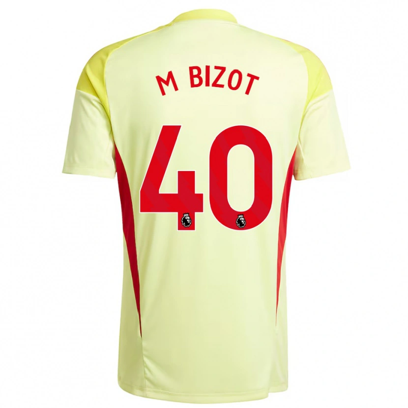 Danxen Herren Marco Bizot #40 Trikot Hellgelb Torwarttrikot 2025/26 Österreich