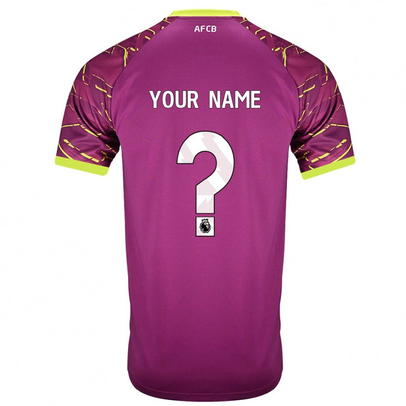 Danxen Herren AFC Bournemouth Trikot Dunkles Magenta Torwarttrikot 2025/26 Österreich