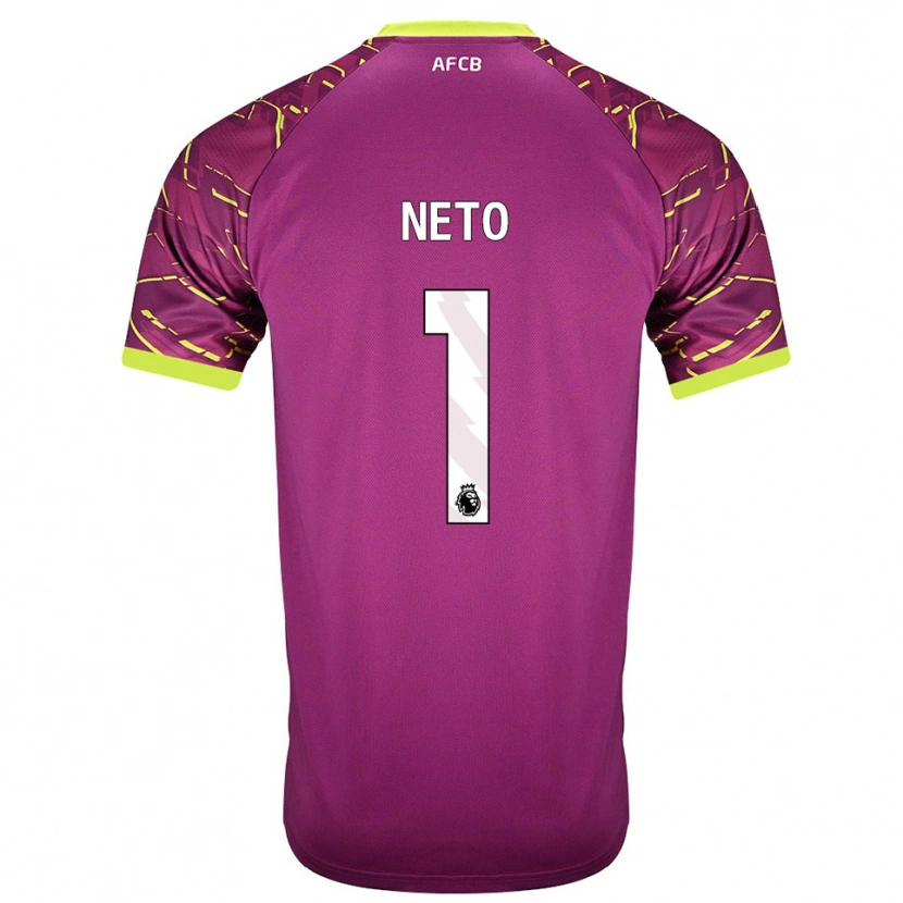 Danxen Herren Neto #1 Trikot Dunkles Magenta Torwarttrikot 2025/26 Österreich