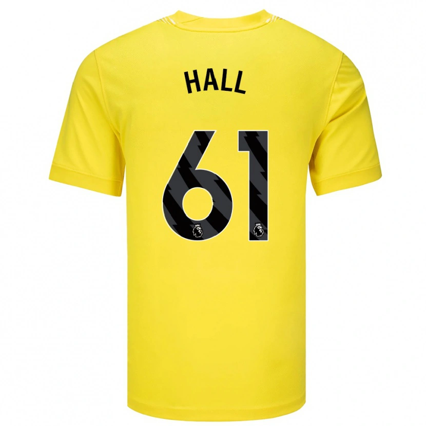 Danxen Herren Steven Hall #61 Trikot Gelb Schwarz Torwarttrikot 2025/26 Österreich