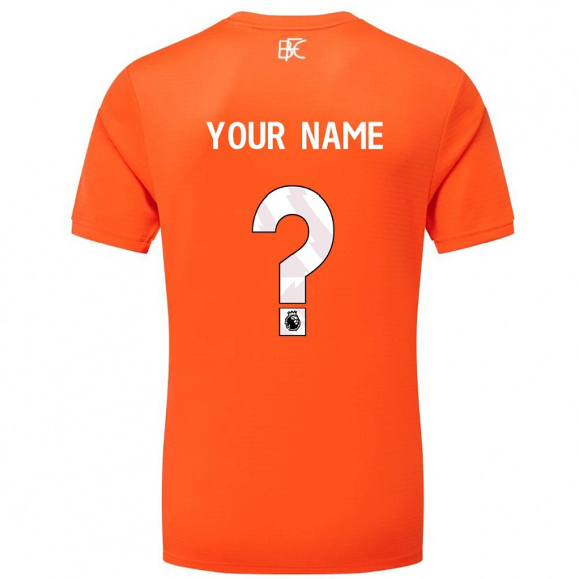 Danxen Herren Burnley FC Trikot Orange Weiß Torwarttrikot 2025/26 Österreich