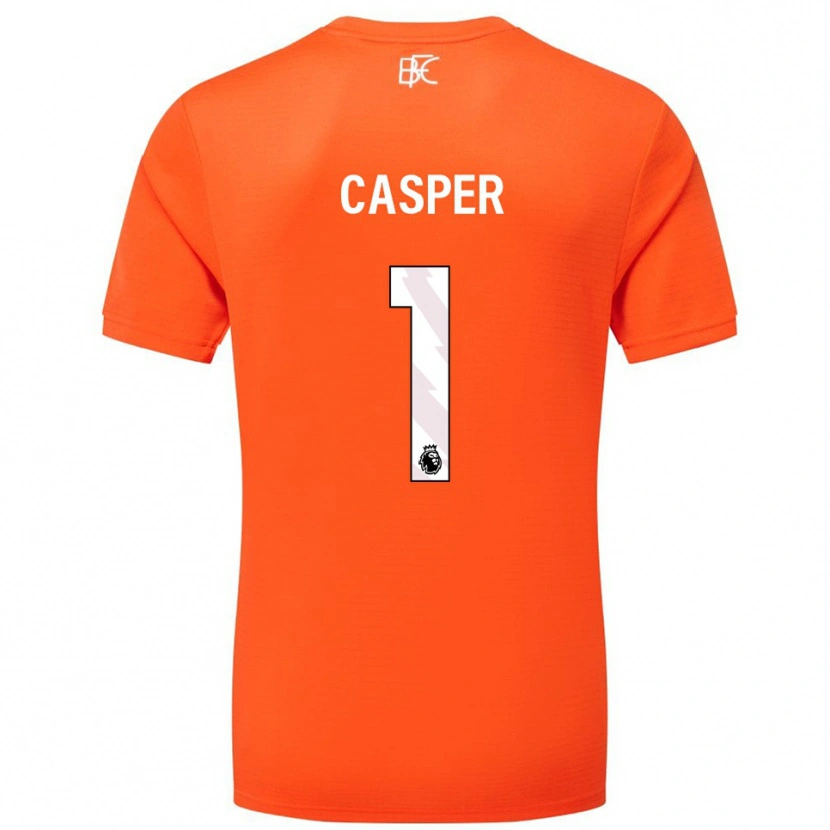 Danxen Herren Charlie Casper #1 Trikot Orange Weiß Torwarttrikot 2025/26 Österreich