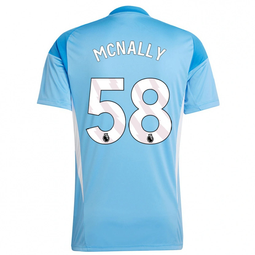 Danxen Herren Alfie McNally #58 Trikot Blau Weiß Torwarttrikot 2025/26 Österreich