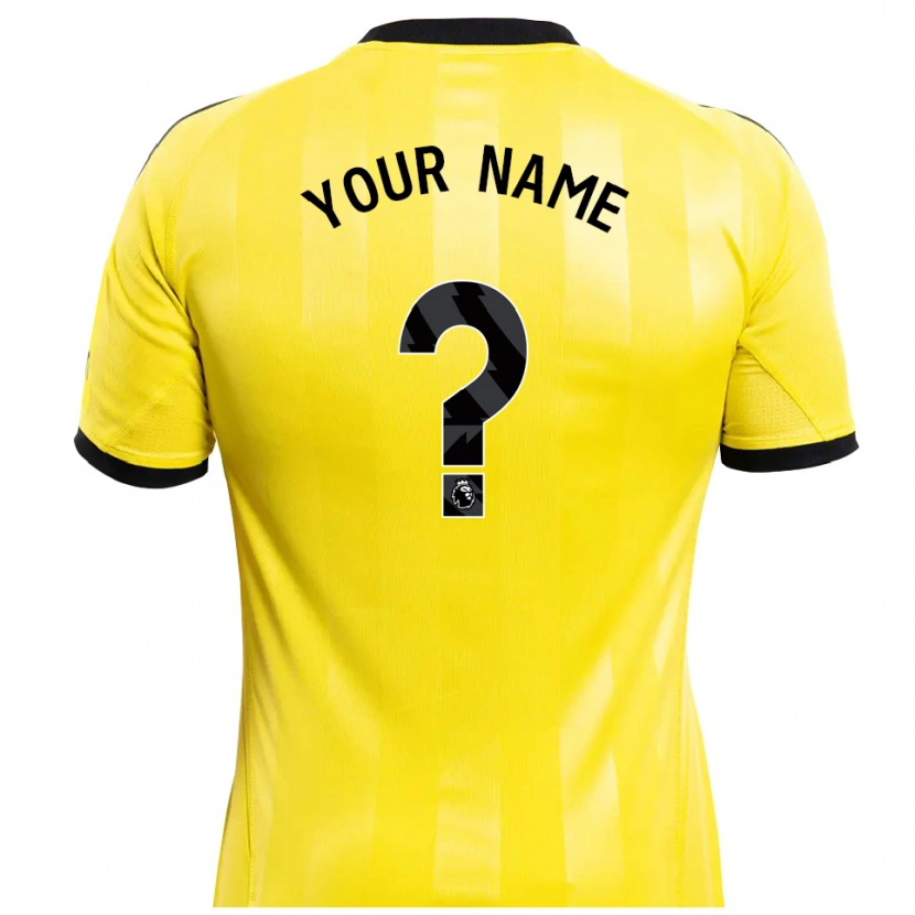Danxen Herren Newcastle United Trikot Gelb Schwarz Torwarttrikot 2025/26 Österreich