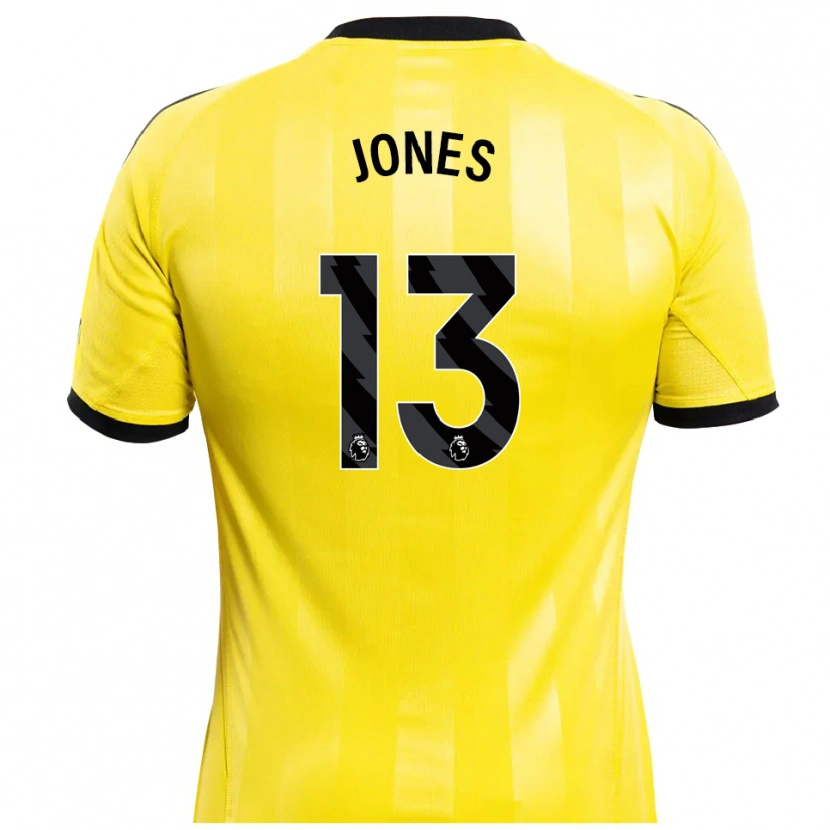 Danxen Herren Tyler Jones #13 Trikot Gelb Schwarz Torwarttrikot 2025/26 Österreich