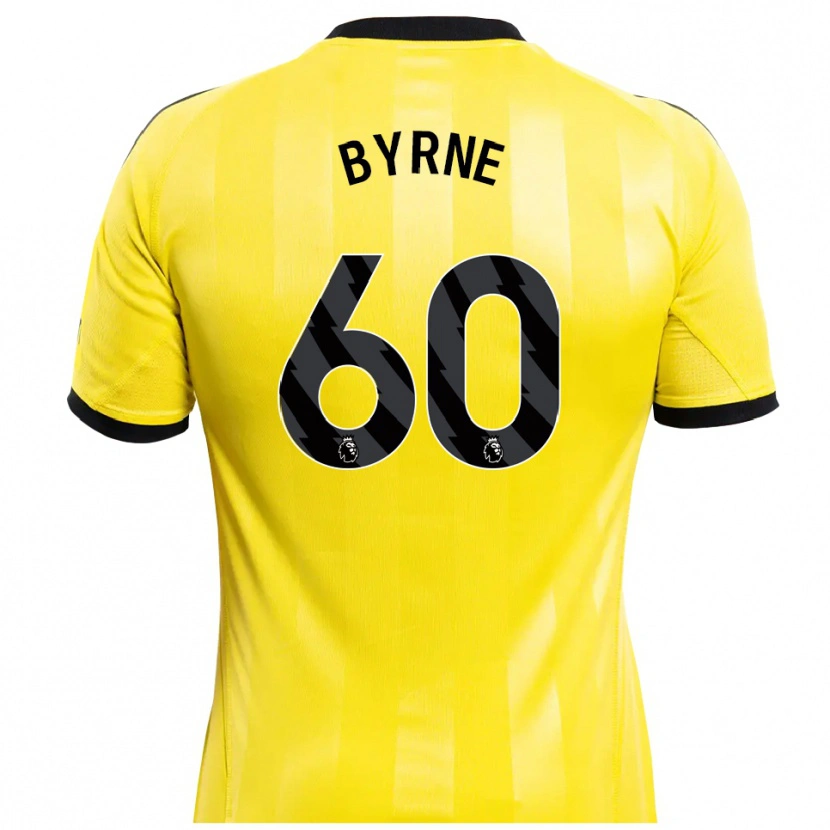 Danxen Herren Reece Byrne #60 Trikot Gelb Schwarz Torwarttrikot 2025/26 Österreich