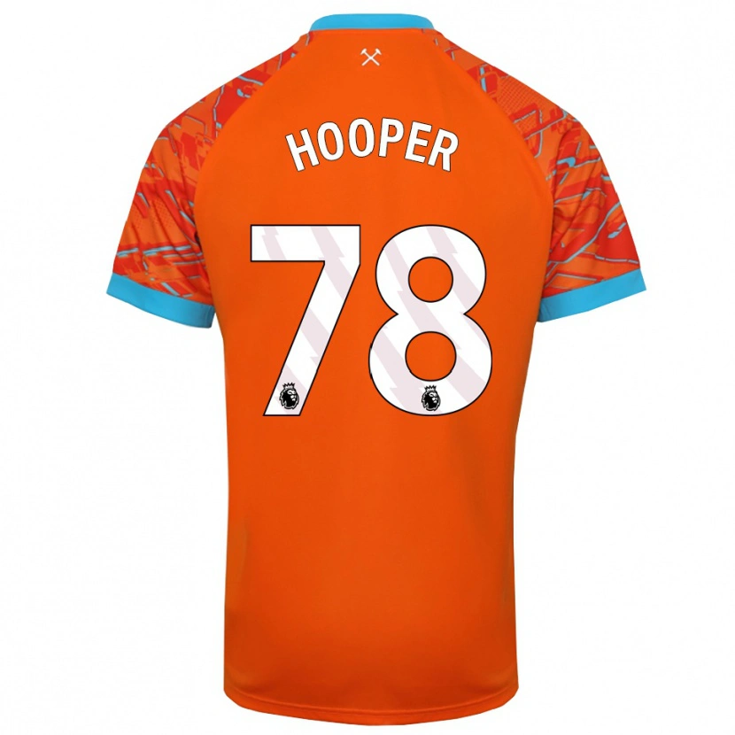 Danxen Herren Finley Hooper #78 Trikot Orange Weiß Torwarttrikot 2025/26 Österreich