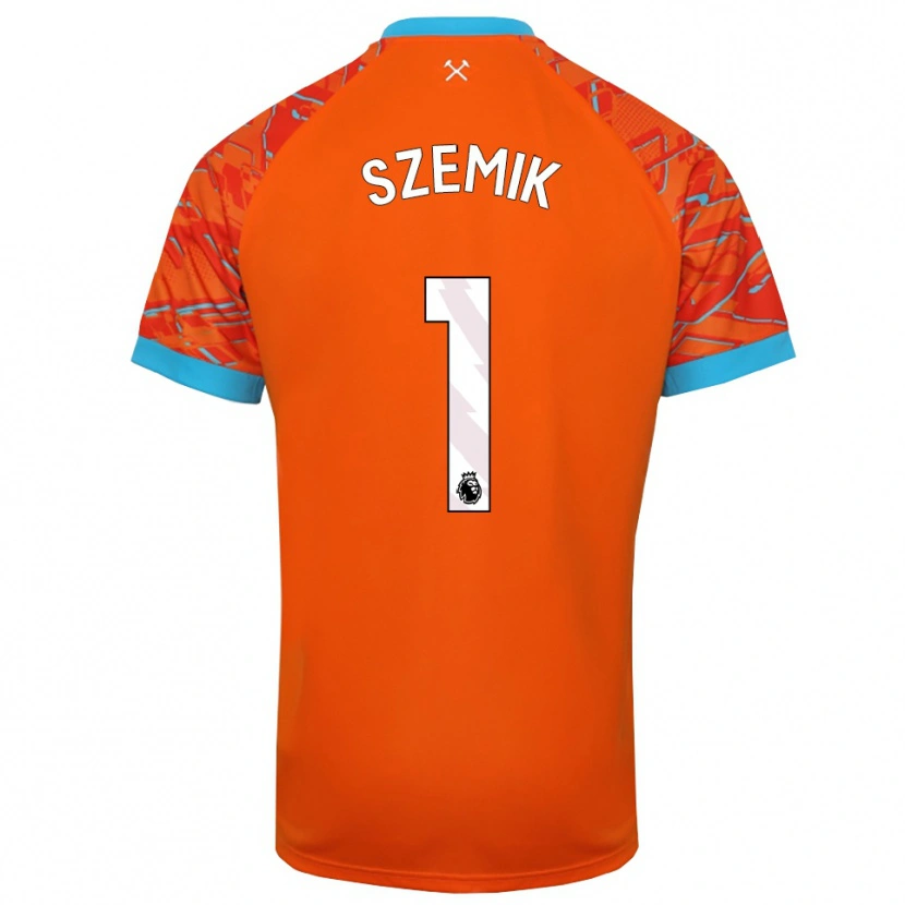 Danxen Herren Kinga Szemik #1 Trikot Orange Weiß Torwarttrikot 2025/26 Österreich