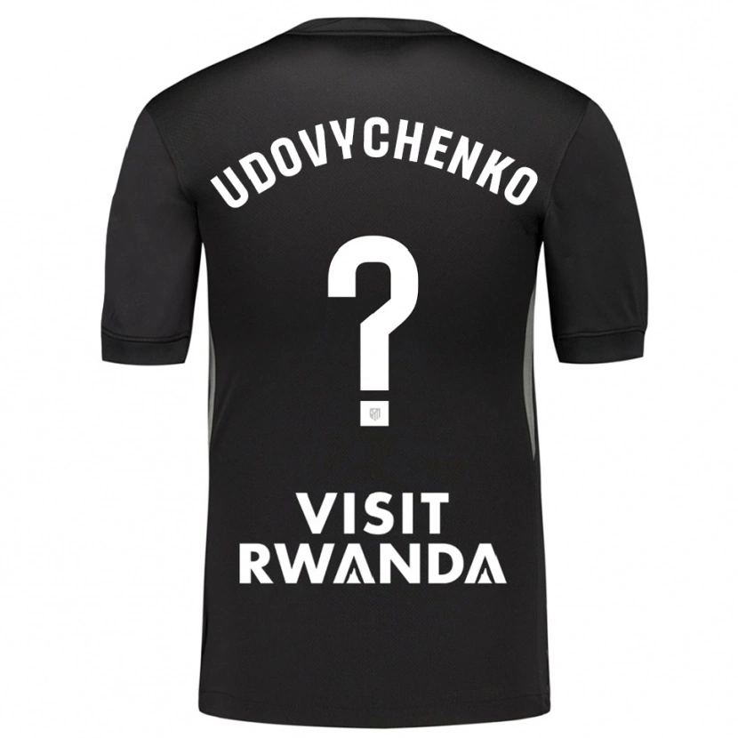 Danxen Herren Glib Udovychenko #0 Trikot Schwarz Weiß Torwarttrikot 2025/26 Österreich