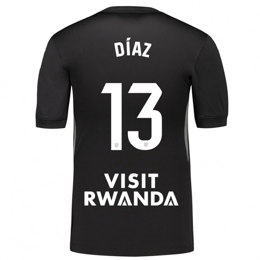 Danxen Herren Diego Díaz #13 Trikot Schwarz Weiß Torwarttrikot 2025/26 Österreich