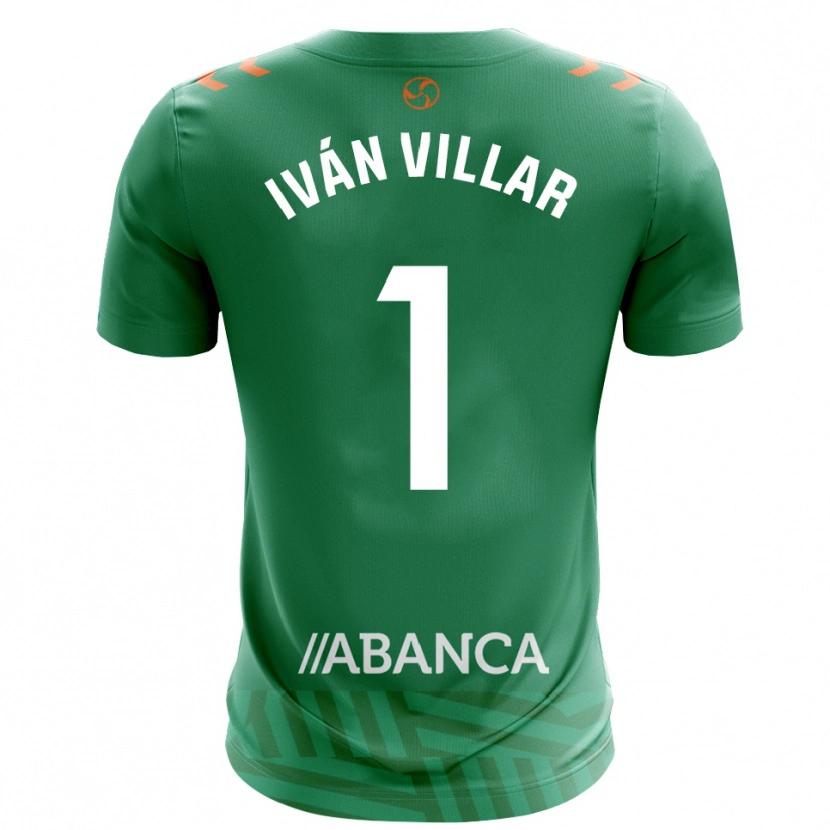 Danxen Herren Iván Villar #1 Trikot Grün Weiß Torwarttrikot 2025/26 Österreich