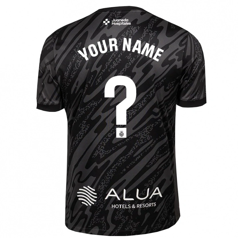 Danxen Herren RCD Mallorca Trikot Dunkelgrau Schwarz Torwarttrikot 2025/26 Österreich