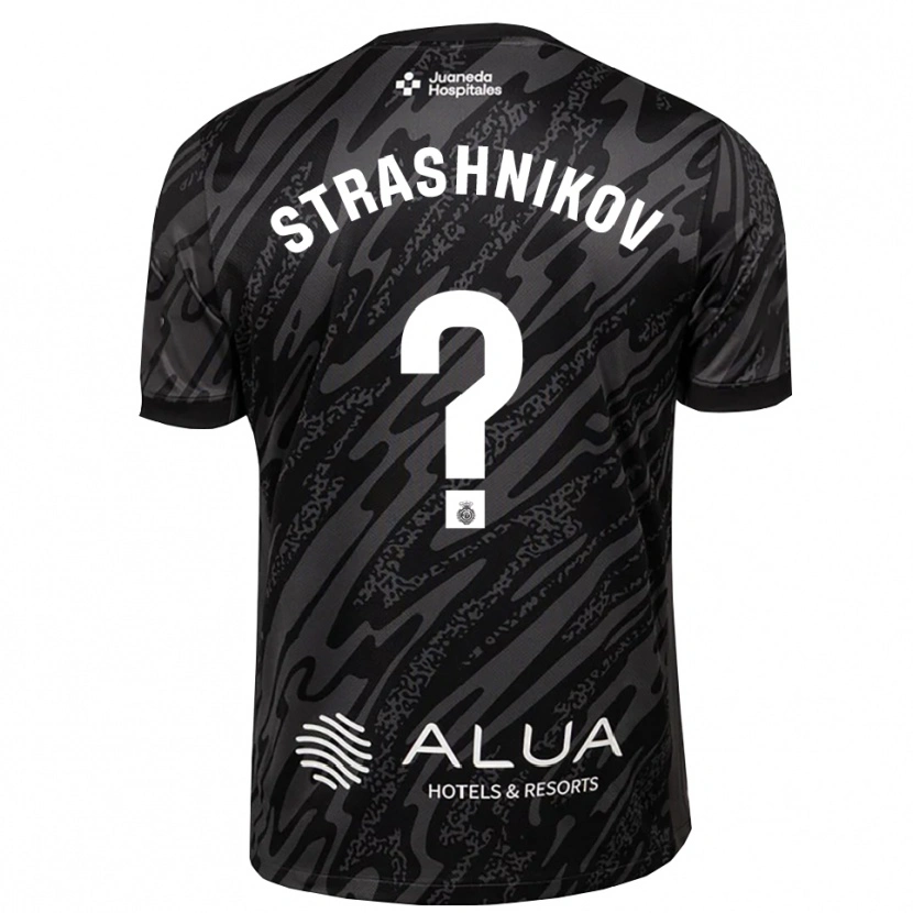Danxen Herren Nikolay Strashnikov #0 Trikot Dunkelgrau Schwarz Torwarttrikot 2025/26 Österreich
